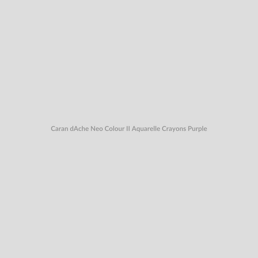Caran d'Ache Neo Colour II Aquarelle Crayons Purple