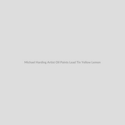 Michael Harding Artist Oil Paints Lead Tin Yellow Lemon
