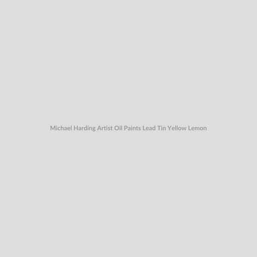 Michael Harding Artist Oil Paints Lead Tin Yellow Lemon