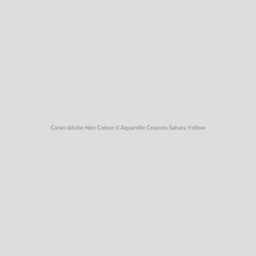 Caran d'Ache Neo Colour II Aquarelle Crayons Sahara Yellow