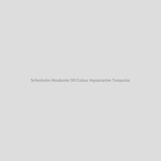 Schmincke Akademie Oil Colour Aquamarine Turquoise