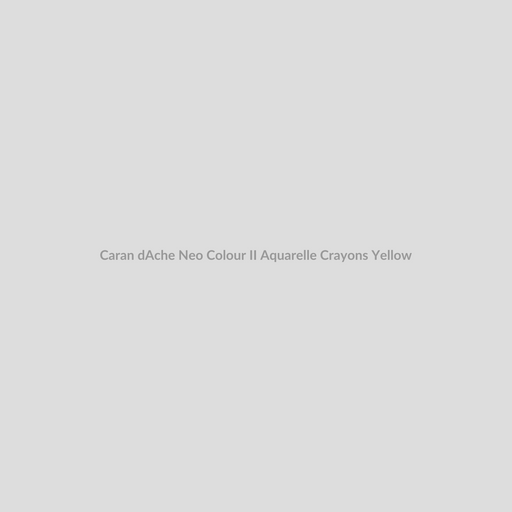 Caran d'Ache Neo Colour II Aquarelle Crayons Yellow