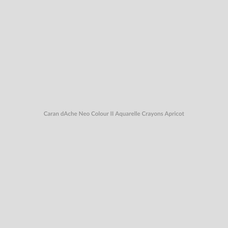 Caran d'Ache Neo Colour II Aquarelle Crayons Apricot