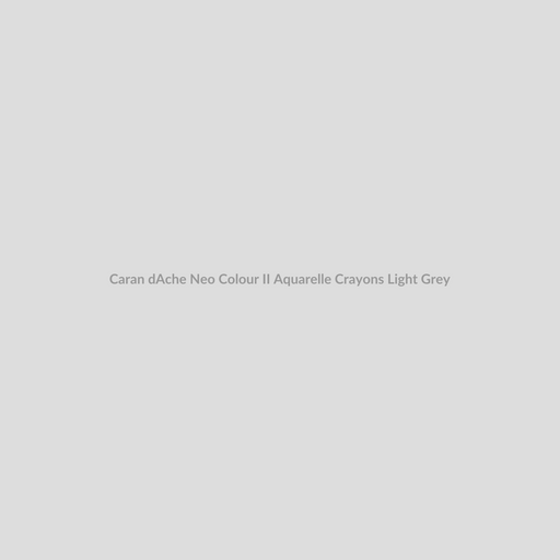 Caran d'Ache Neo Colour II Aquarelle Crayons Light Grey