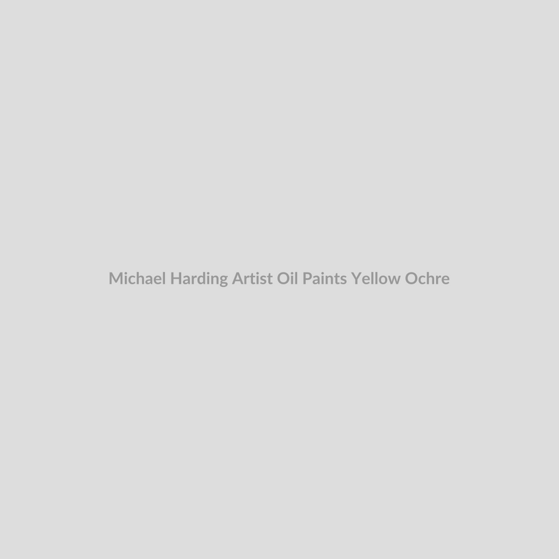 Michael Harding Artist Oil Paints Yellow Ochre