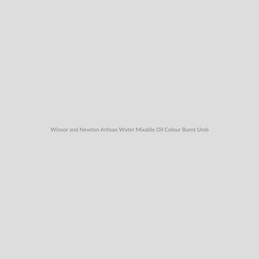 Winsor and Newton Artisan Water Mixable Oil Colour Burnt Umber