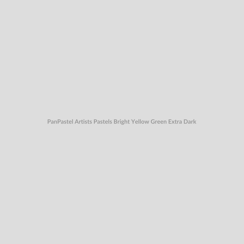 PanPastel Artists Pastels Bright Yellow Green Extra Dark