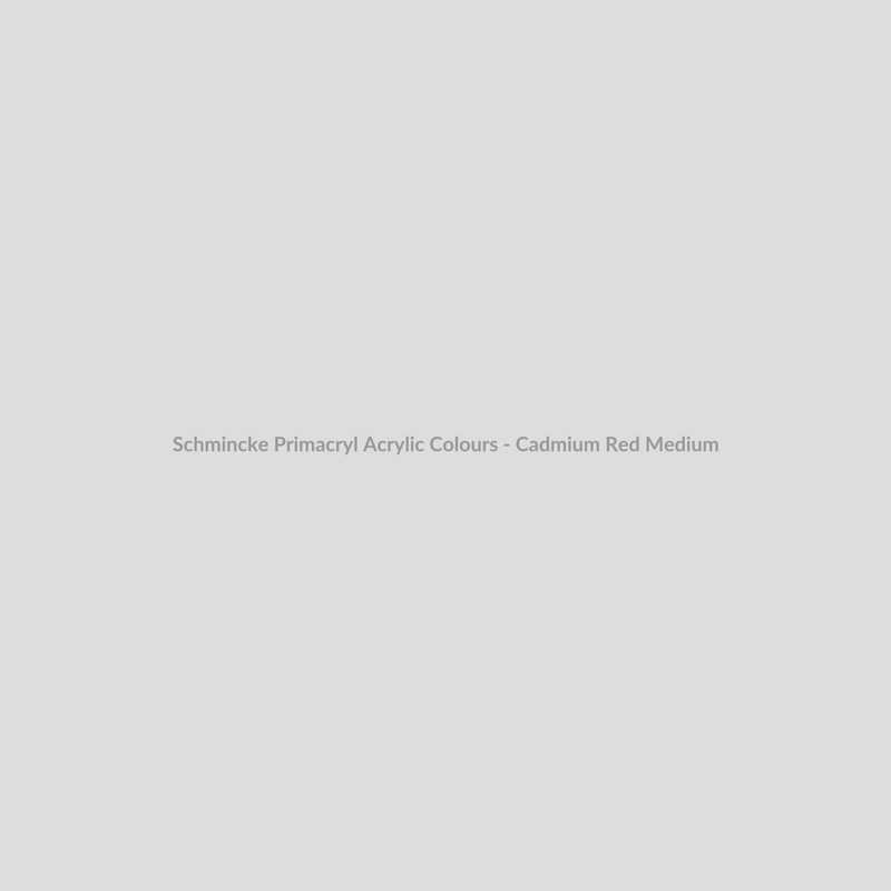 Schmincke Primacryl Acrylic Colours - Cadmium Red Medium