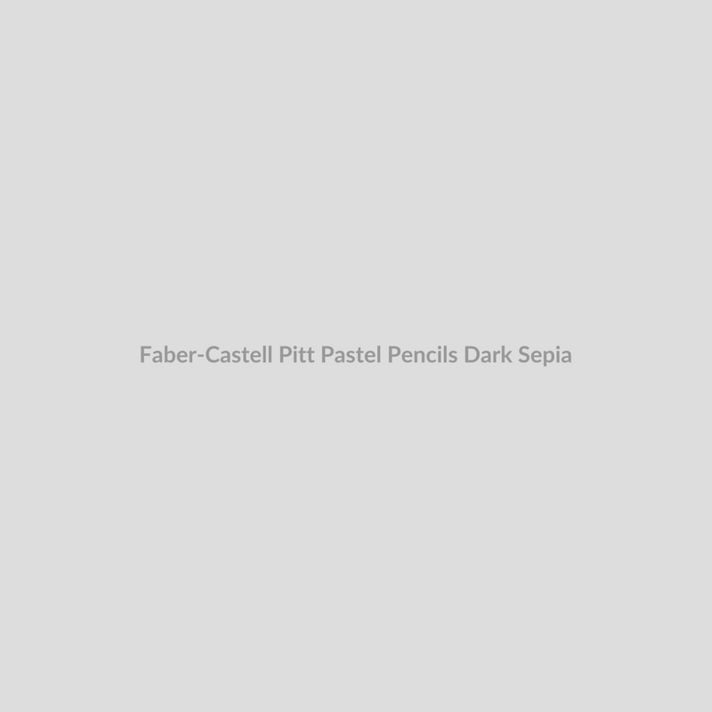 Faber-Castell Pitt Pastel Pencils Dark Sepia