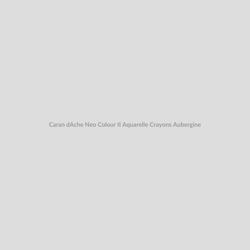 Caran d'Ache Neo Colour II Aquarelle Crayons Aubergine
