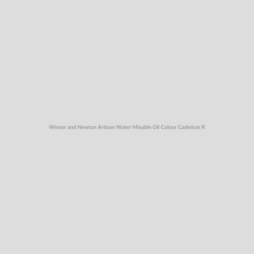 Winsor and Newton Artisan Water Mixable Oil Colour Cadmium Red Medium