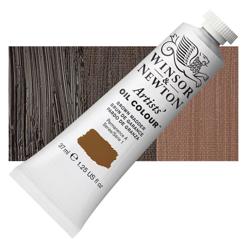Artists Oil Colour Brown Madder