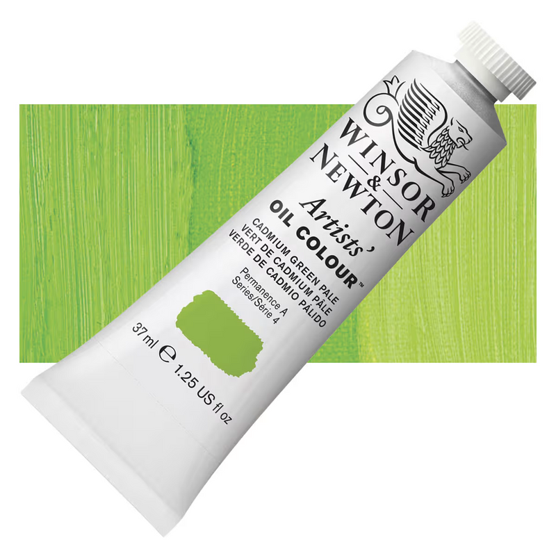 Artists Oil Colour Cadmium Green Pale