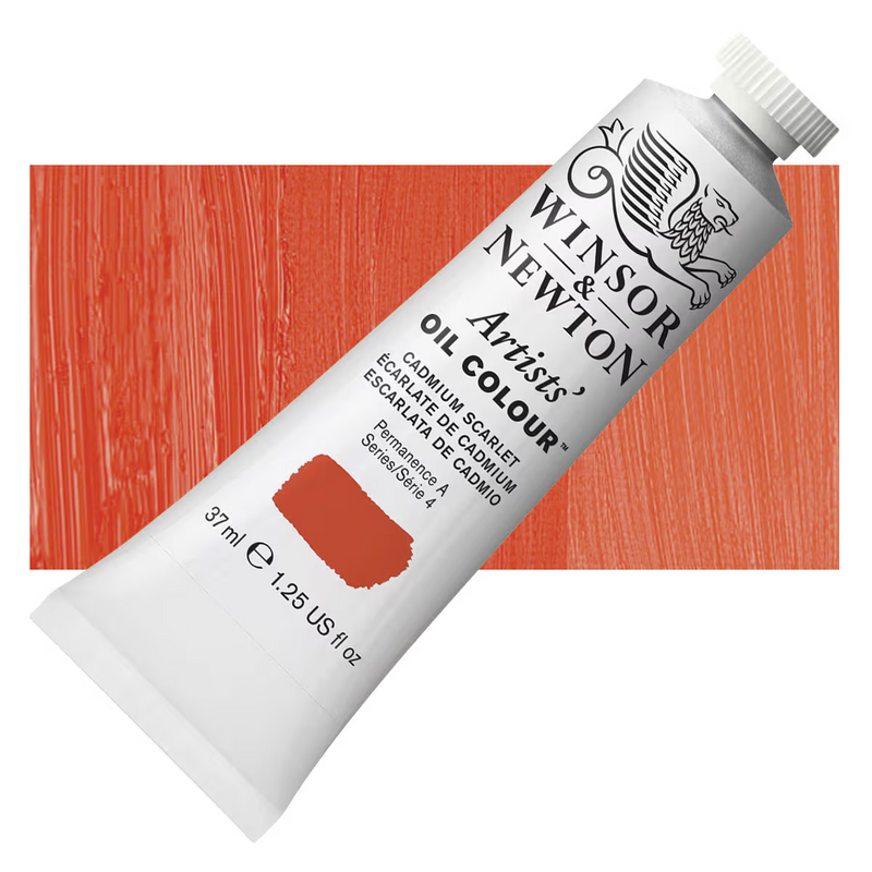 Artists Oil Colour Cadmium Scarlet