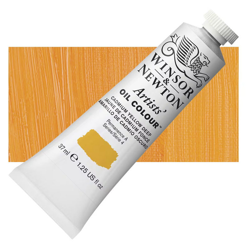 Artists Oil Colour Cadmium Yellow Deep