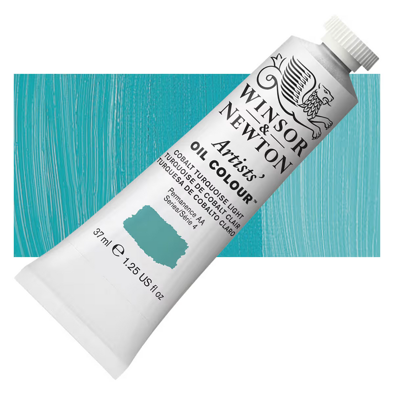 Artists Oil Colour Cobalt Turquoise Light