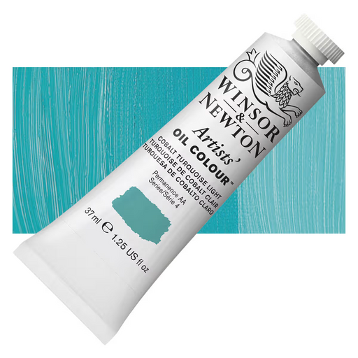 Artists Oil Colour Cobalt Turquoise Light