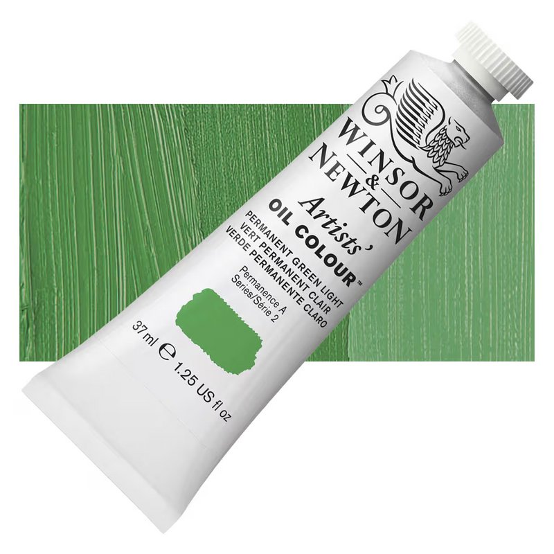 Artists Oil Colour Permanent Green Light