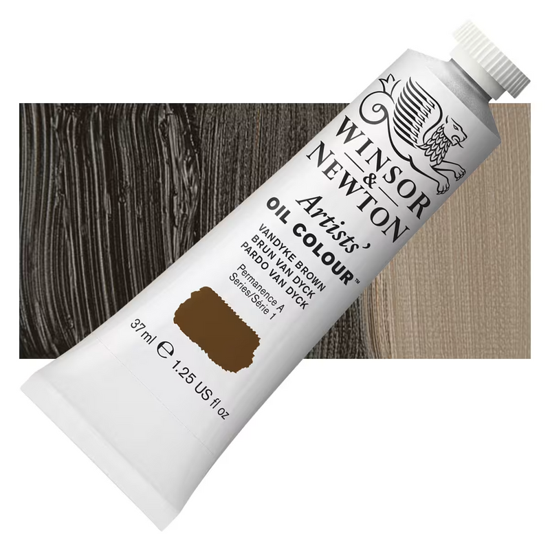 Artists Oil Colour Vandyke Brown